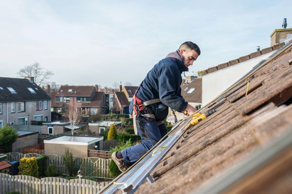 Roofing project exterior